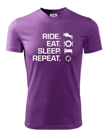 Ride Eat Sleep Repeat koně