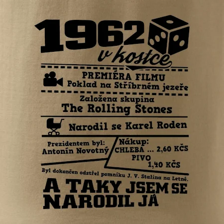 1962 v kostce