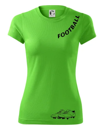 FOOTBALL nápis šikmo