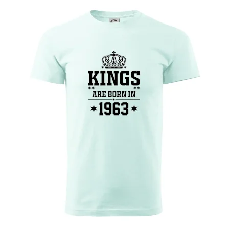 Kings are born in 1963