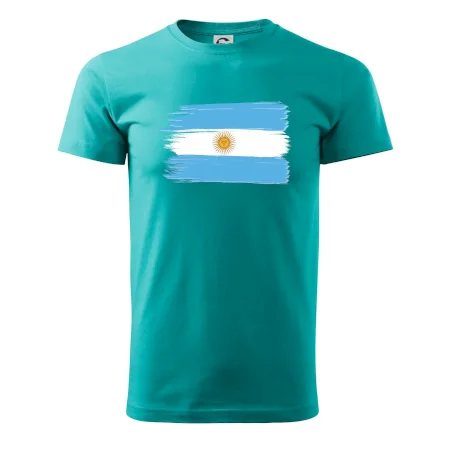 Argentina vlajka kreslená štětkou