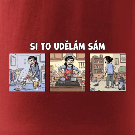 Si to udělám sám - dlouhé vlasy a knír