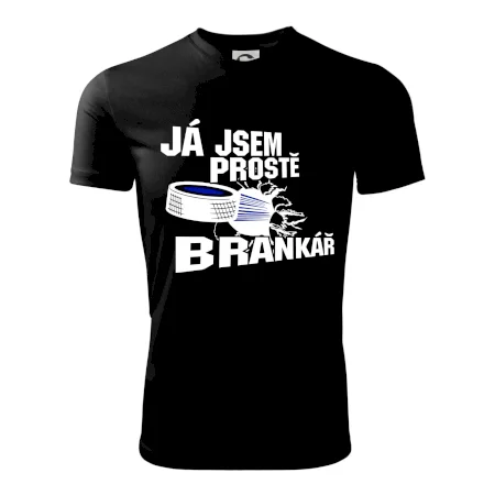 Ja jsem prostě brankář hokej