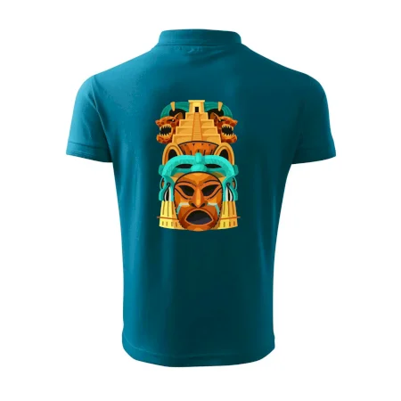 Mayové maska s pyramidou