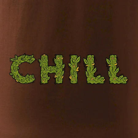 Konopí nápis chill