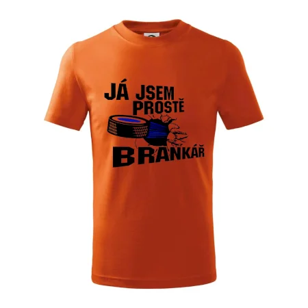 Ja jsem prostě brankář hokej