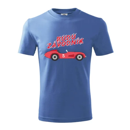 Budu závodník červené staré auto