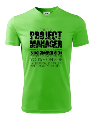 Being A Project Manager - bike