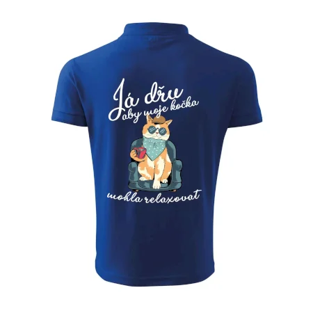 Já dřu, aby moje kočka mohla relaxovat