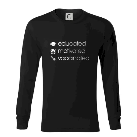 Educated motivated vaccinated