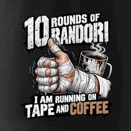 Randori 10 rounds tape and coffee