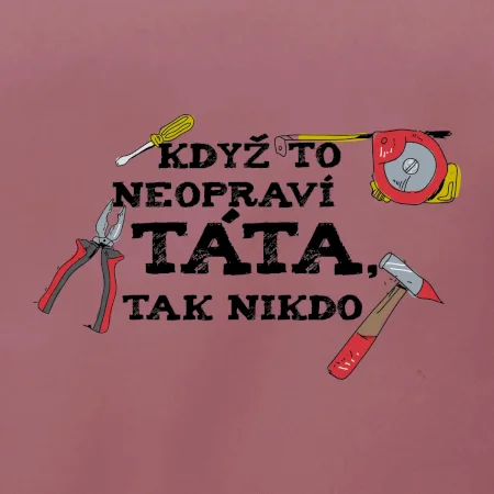 Když to neopraví táta, tak nikdo barevné