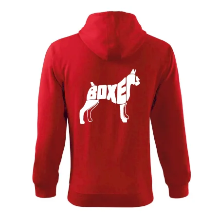 Boxer nápis v těle