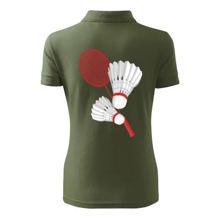 Badminton - pálka a košík