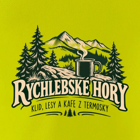 Rychlebské hory klid lesy a kafe z termosky