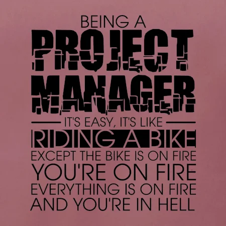 Being A Project Manager - bike