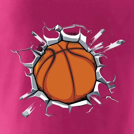 Basketbal míč v triku