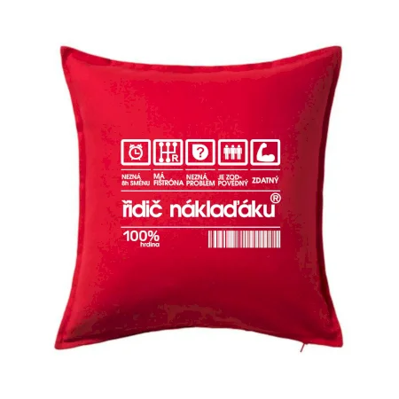 Čárový kód řidič náklaďáku