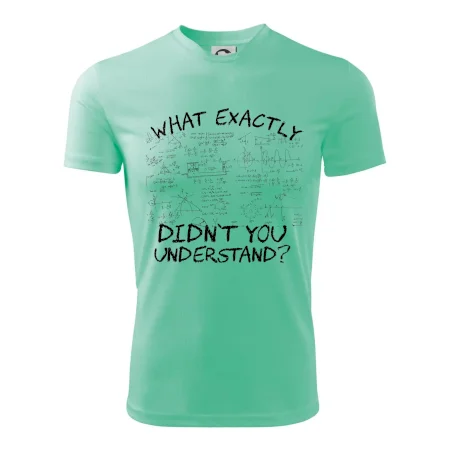 What exactly didnt you understand - physics