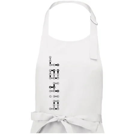 Biker nápis na výšku řetěz