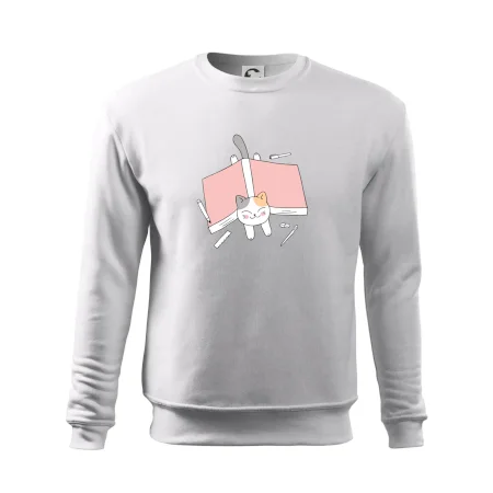 Učení na státnice kočka