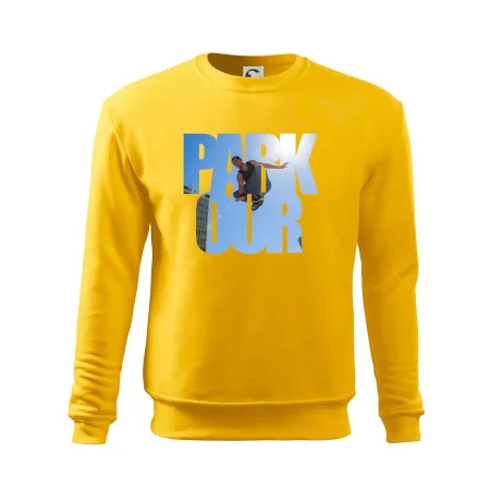 Parkour nápis nebe