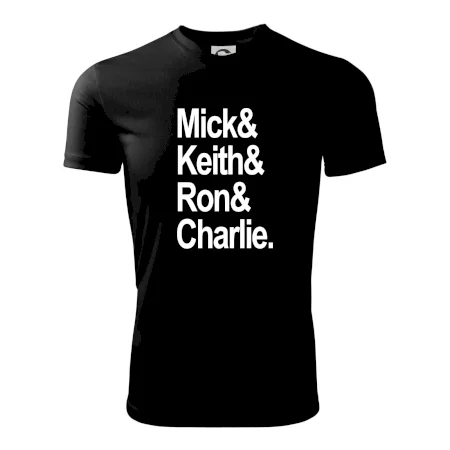 Mick Keith Ron Charlie