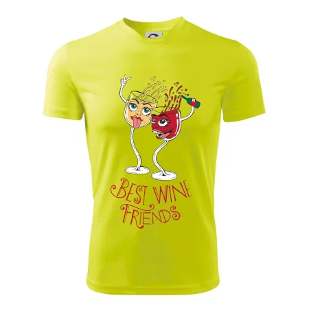 Best wine friends dancing (Pecka design)