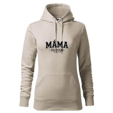 Máma od roku - sportovní nápis (váš ročník)