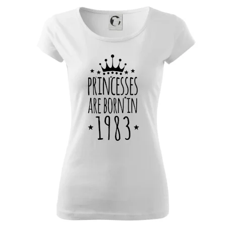 Princesses are born in 1983
