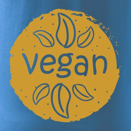 Vegan hnědá kruh