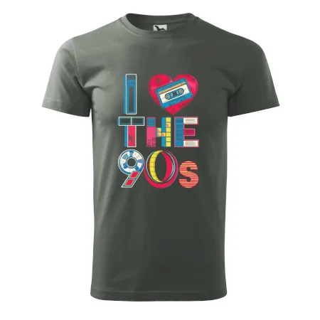I love 90s - srdce a kazeta