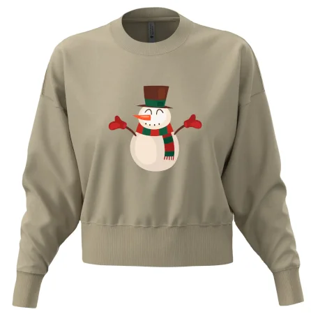 Vánoční sněhulák