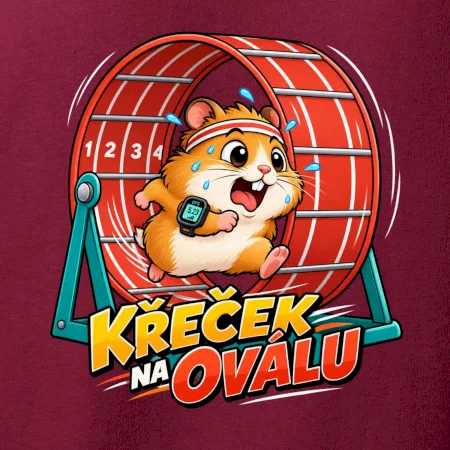 Běžecký křeček na oválu