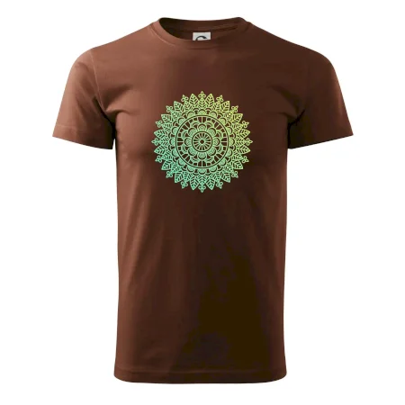 Mandala zelenožlutá