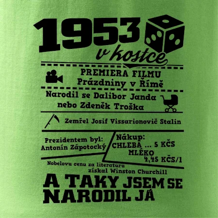 1953 v kostce
