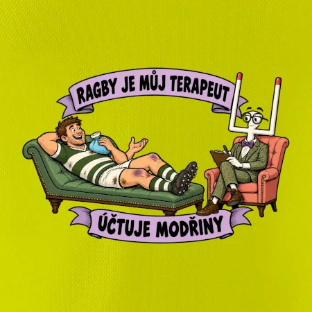 Ragby je můj terapeut, účtuje modřiny