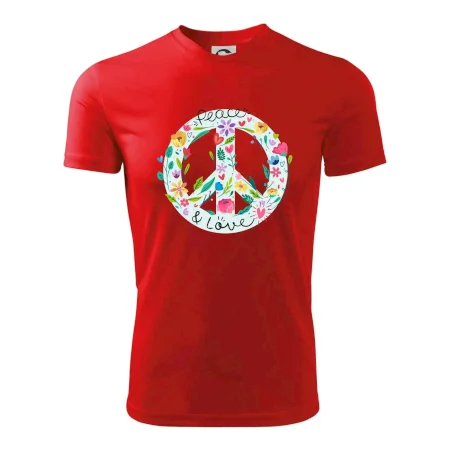 Peace and love symbol