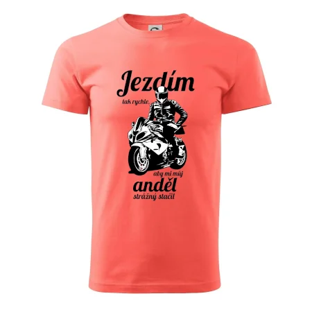 Silniční motorka - jezdím tak rychle, aby mi můj anděl strážný stačil