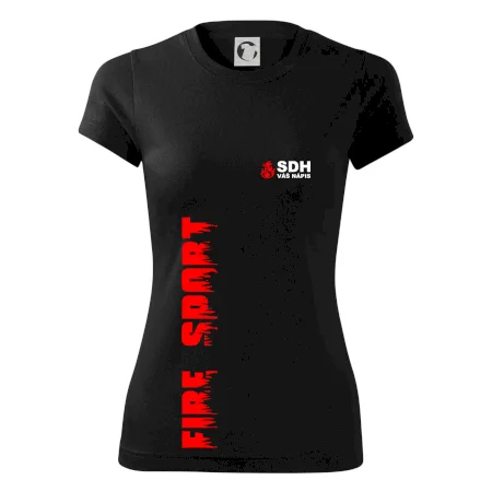 SDH nápis (oheň, firesport, název sboru - vlastní nápis)