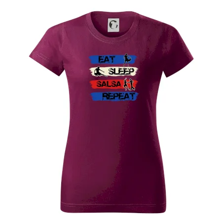 Eat sleep salsa repeat