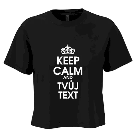 Keep calm - váš text