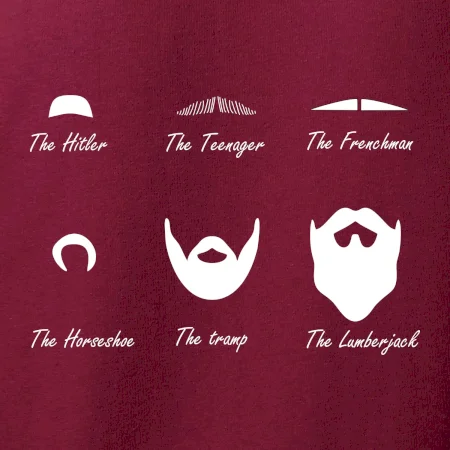 Types of men - Mustache - knírek