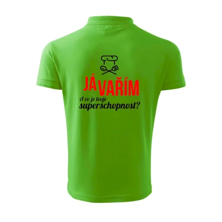 Já vařím - tvoje superschopnost? rovný nápis