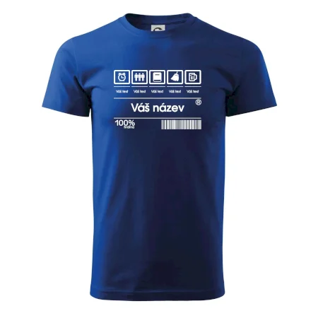 Čárový kód - Vlastní text