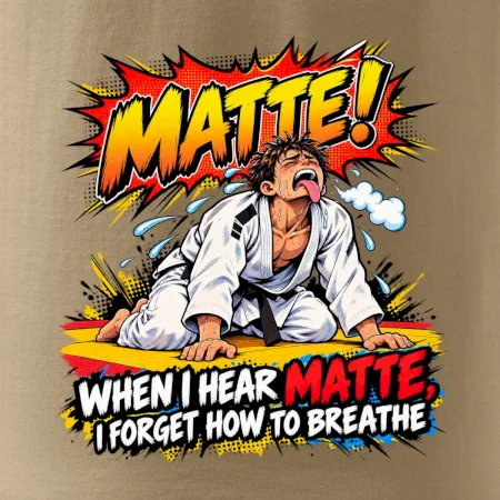 Matte vyčerpání po zápase