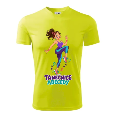 Běžecká tanečnice abecedy