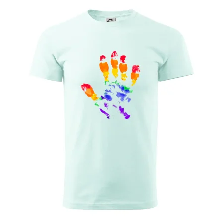 LGBT hand print