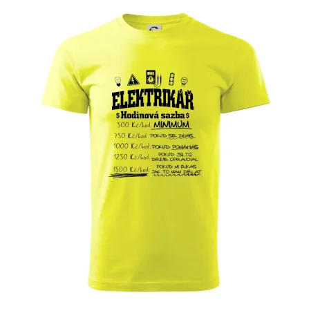 Elektrikář hodinová sazba