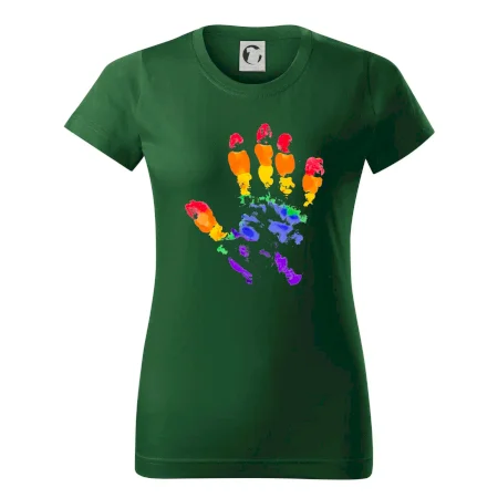 LGBT hand print